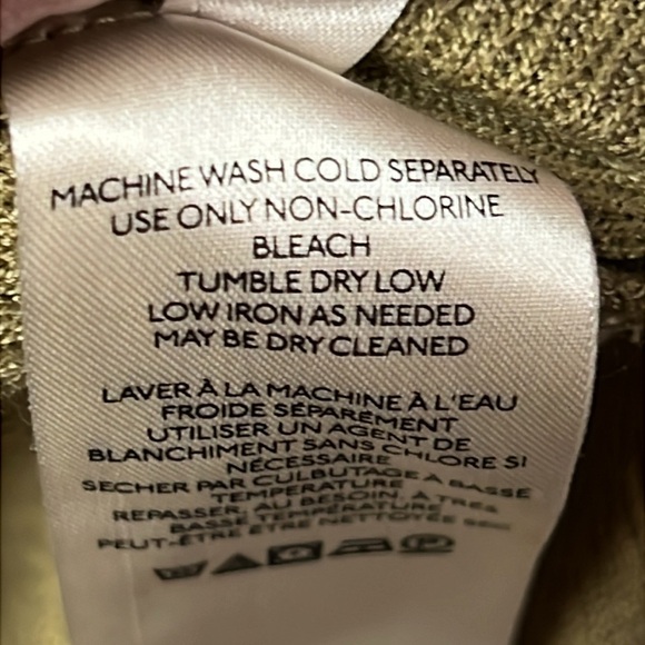 Free People We The Free Olive Green Long Sleeve Top Side Slits Soft Xs oversized - Picture 5 of 9